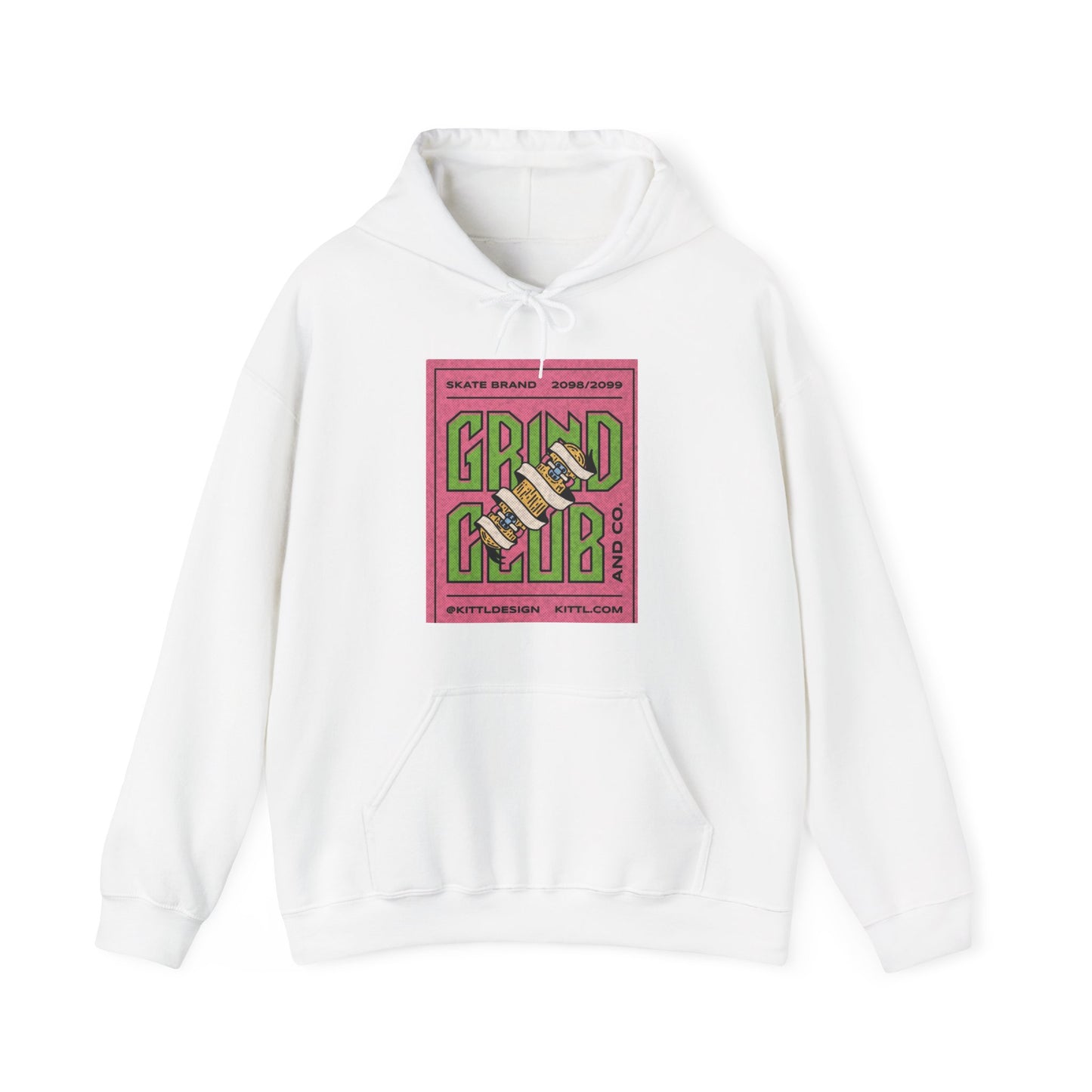 Grind Club  Unisex Heavy Blend™ Hooded Sweatshirt