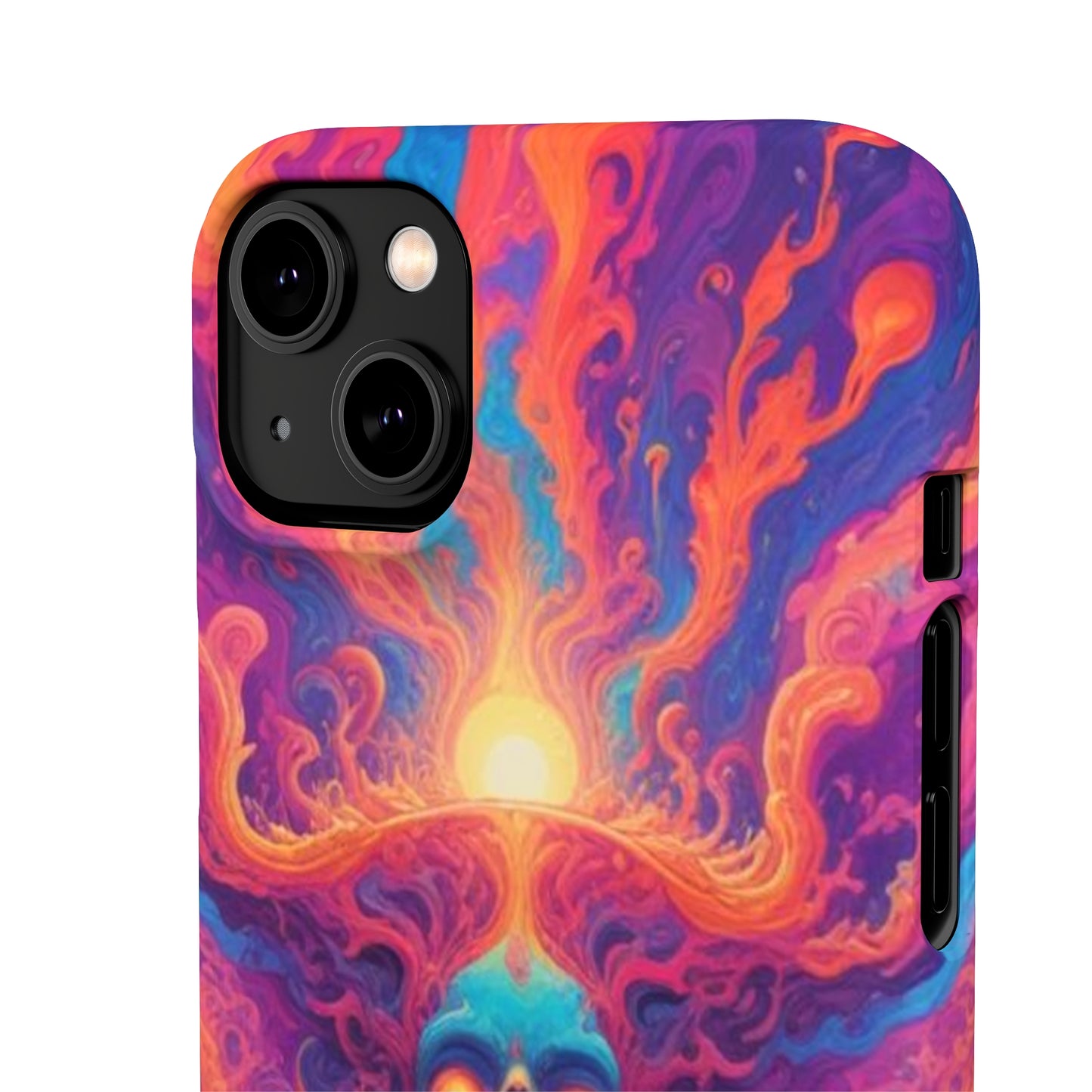 Trippy Pattern Snap Cases
