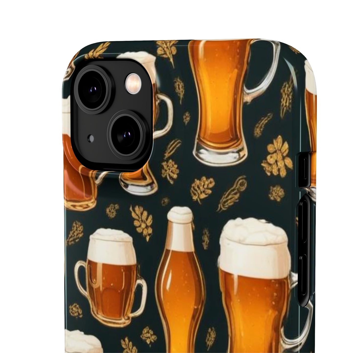 Beer Pattern Snap Cases