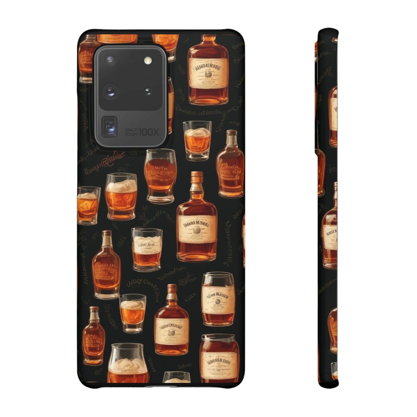 Whiskey Pattern Snap Cases