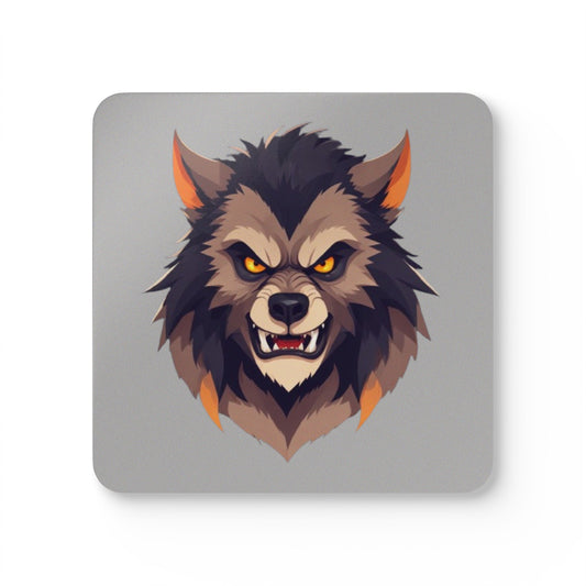 Werewolf Corkwood Coaster Set