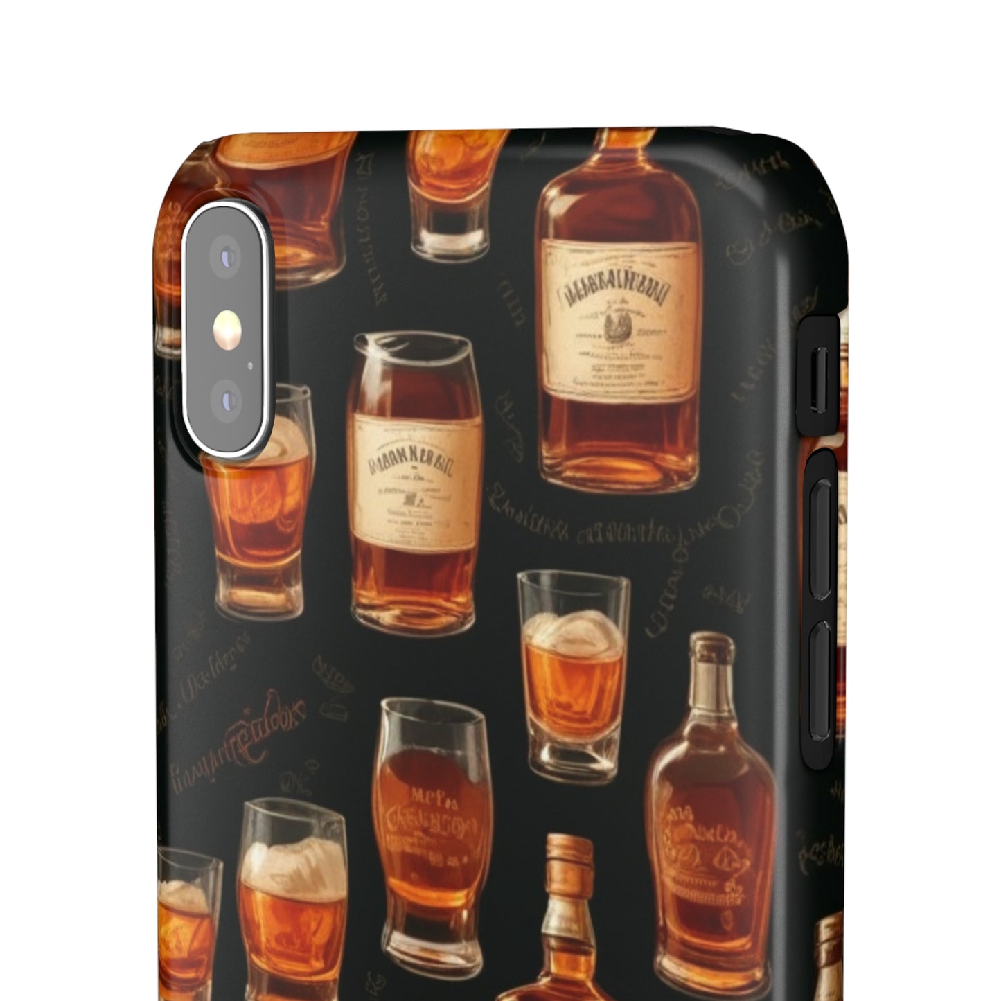 Whiskey Pattern Snap Cases