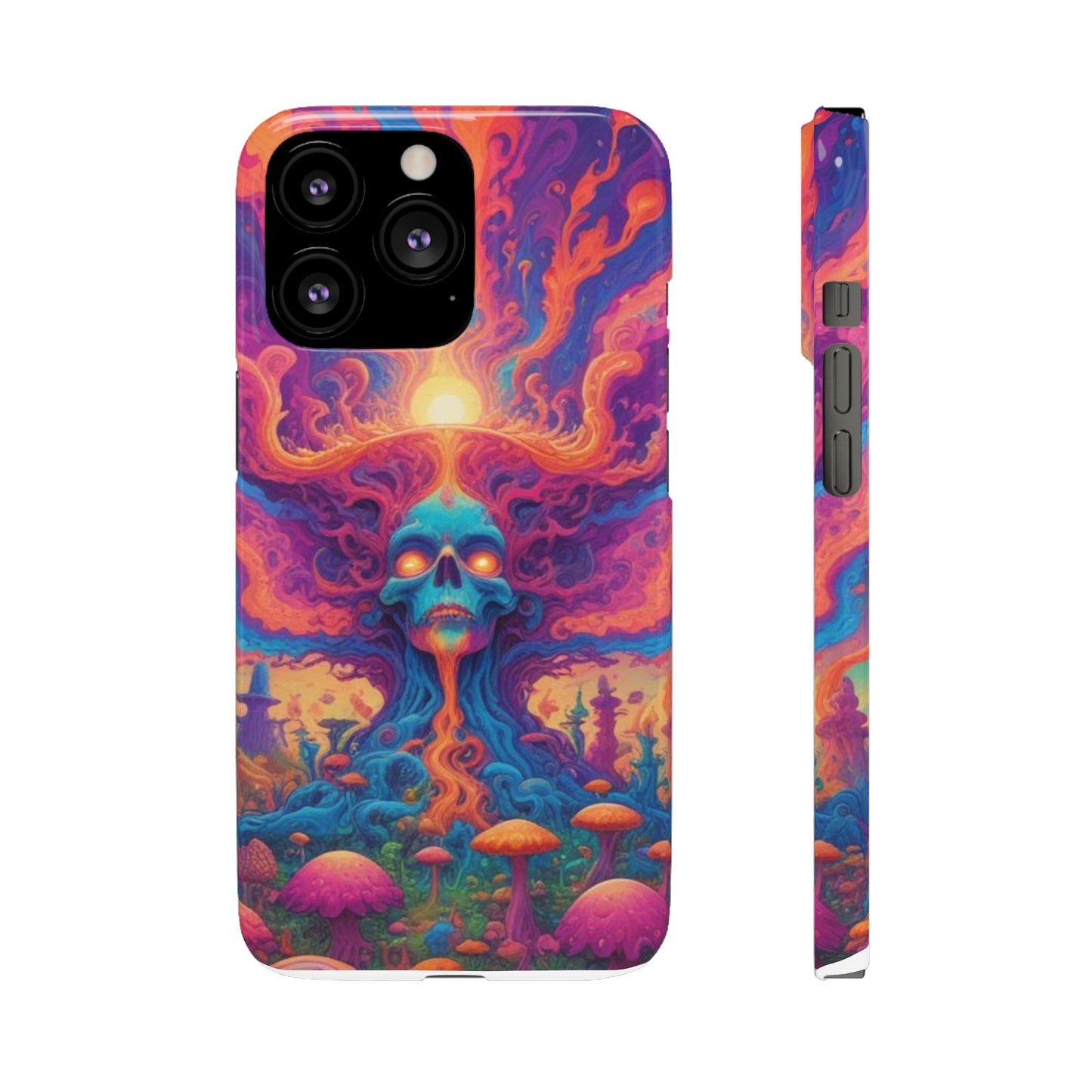 Trippy Pattern Snap Cases