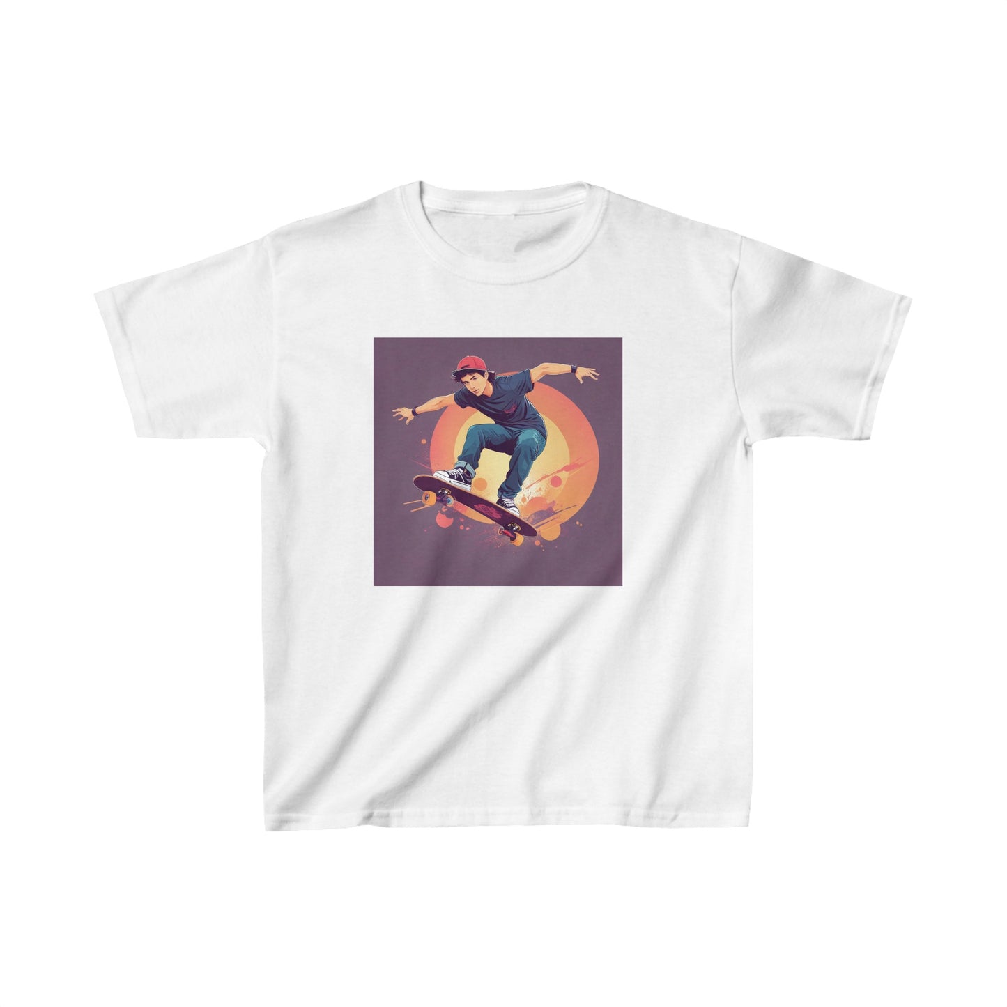 Skater Boy Kids Heavy Cotton™ Tee
