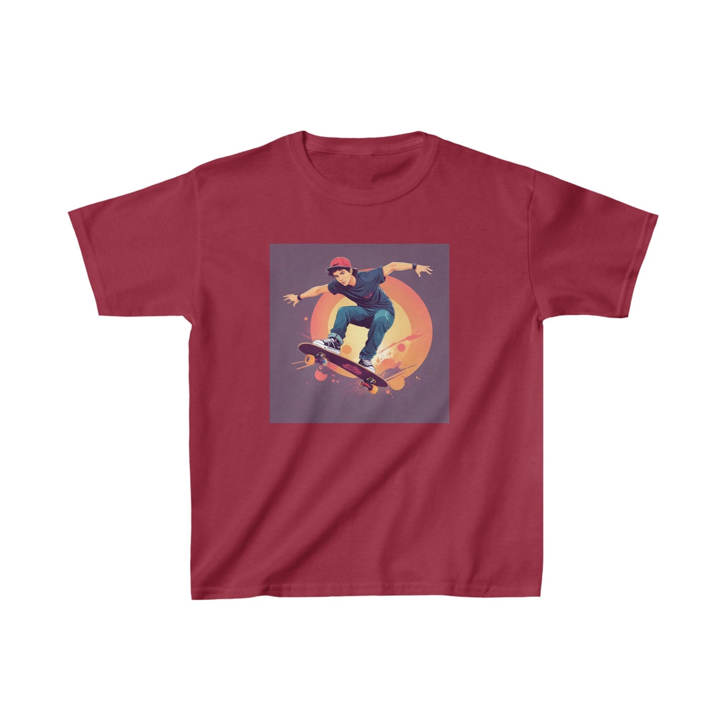Skater Boy Kids Heavy Cotton™ Tee