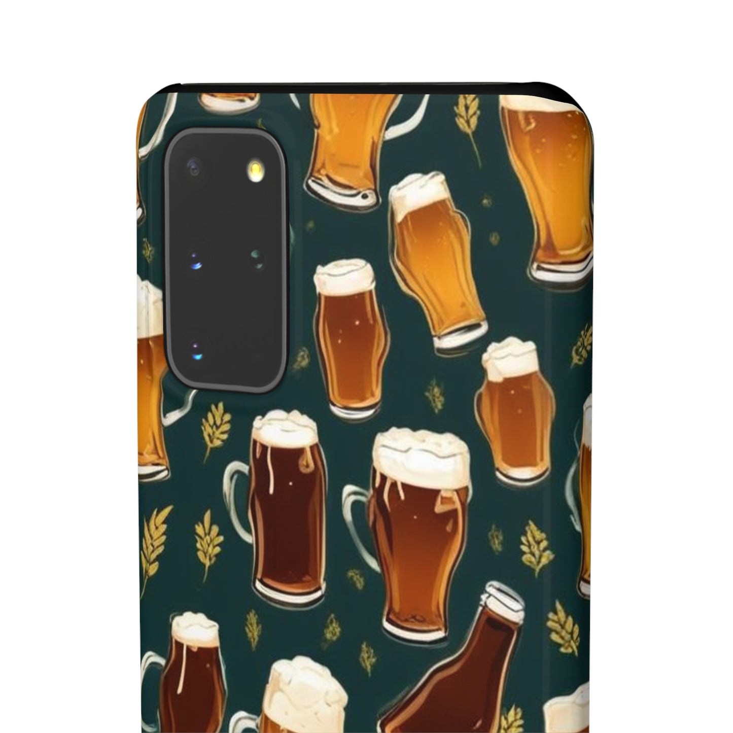 Beer Pattern Snap Cases