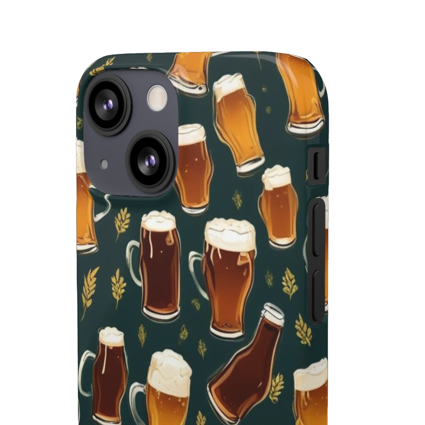 Beer Pattern Snap Cases