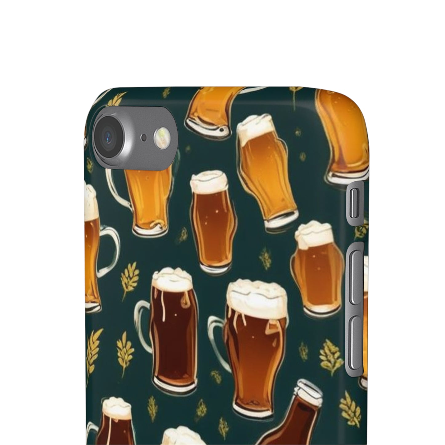 Beer Pattern Snap Cases
