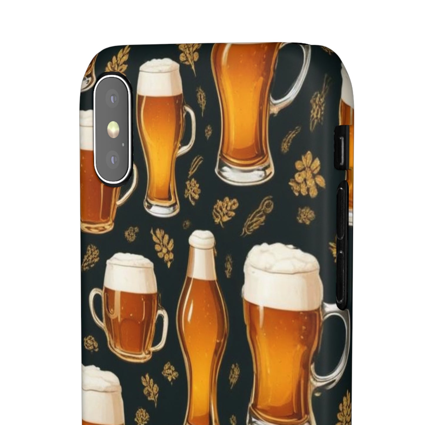 Beer Pattern Snap Cases