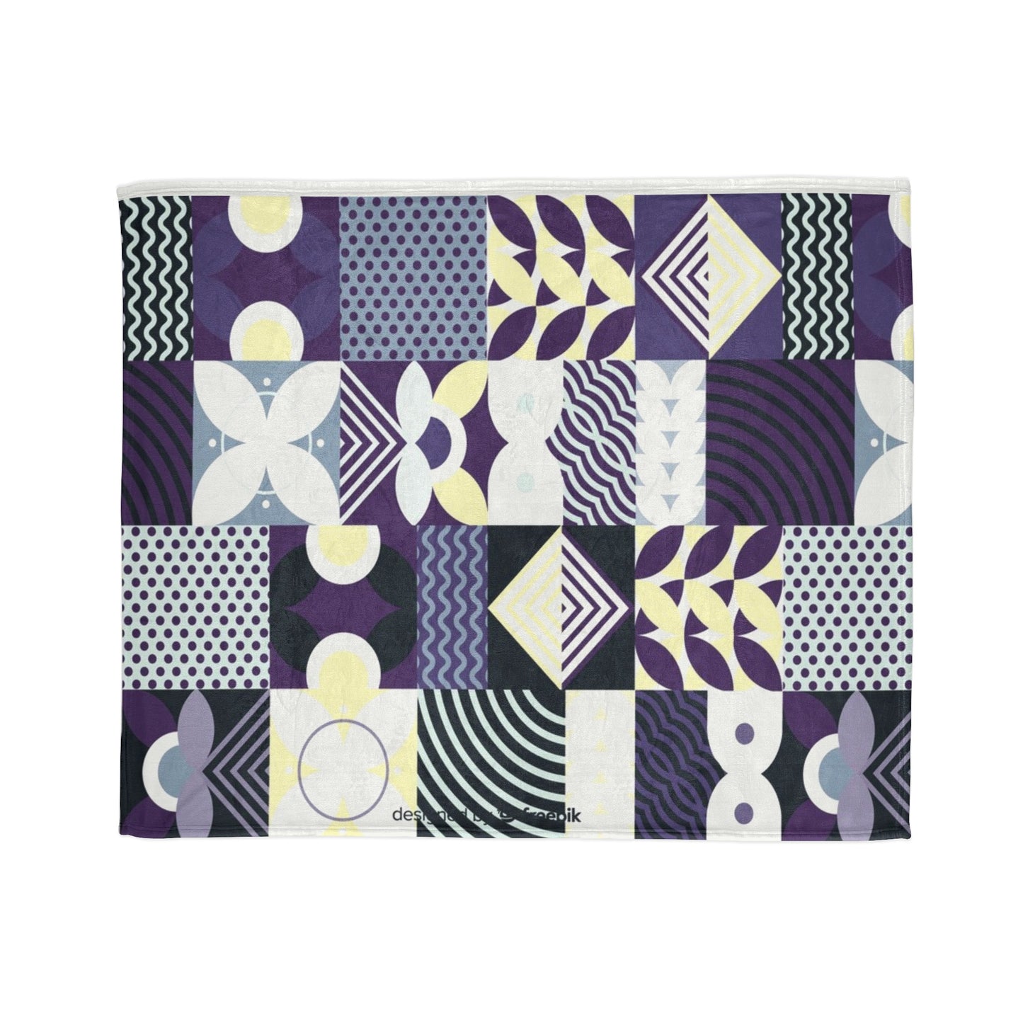 60s patterns  Soft Polyester Blanket