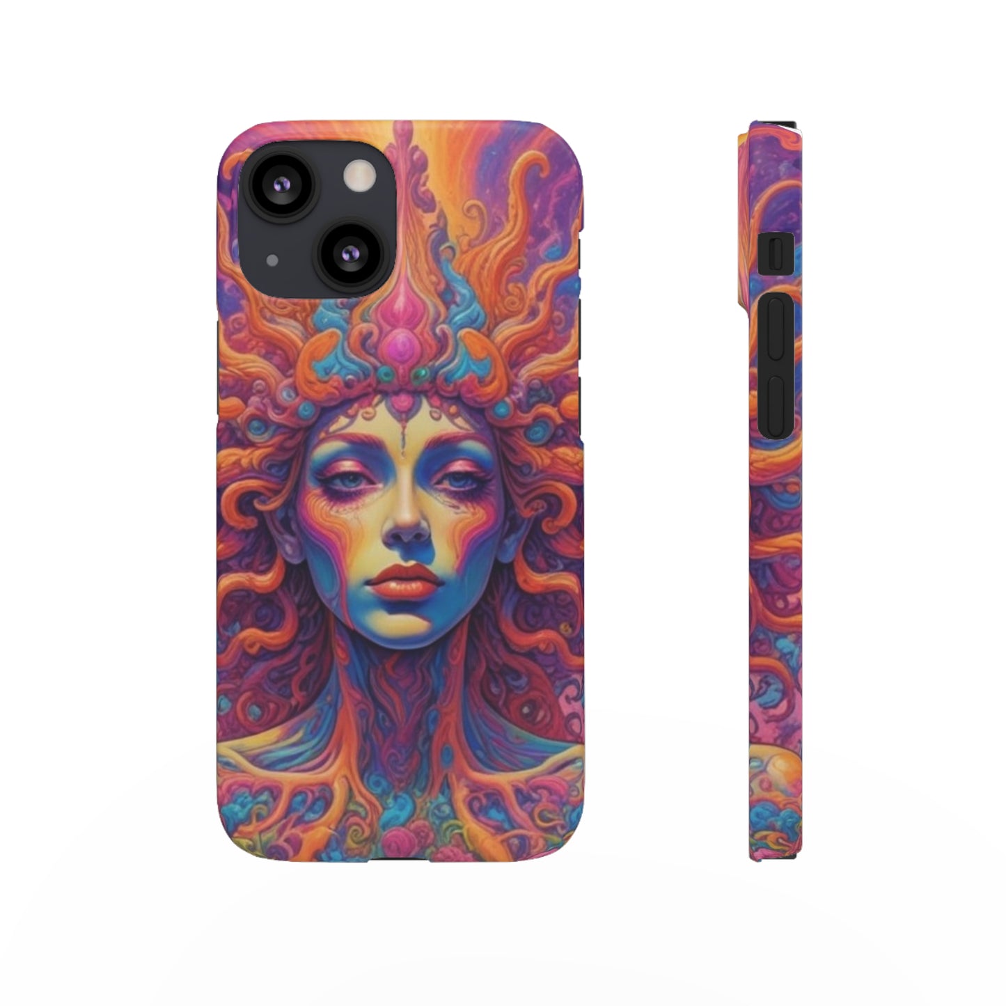 Trippy Pattern Snap Cases