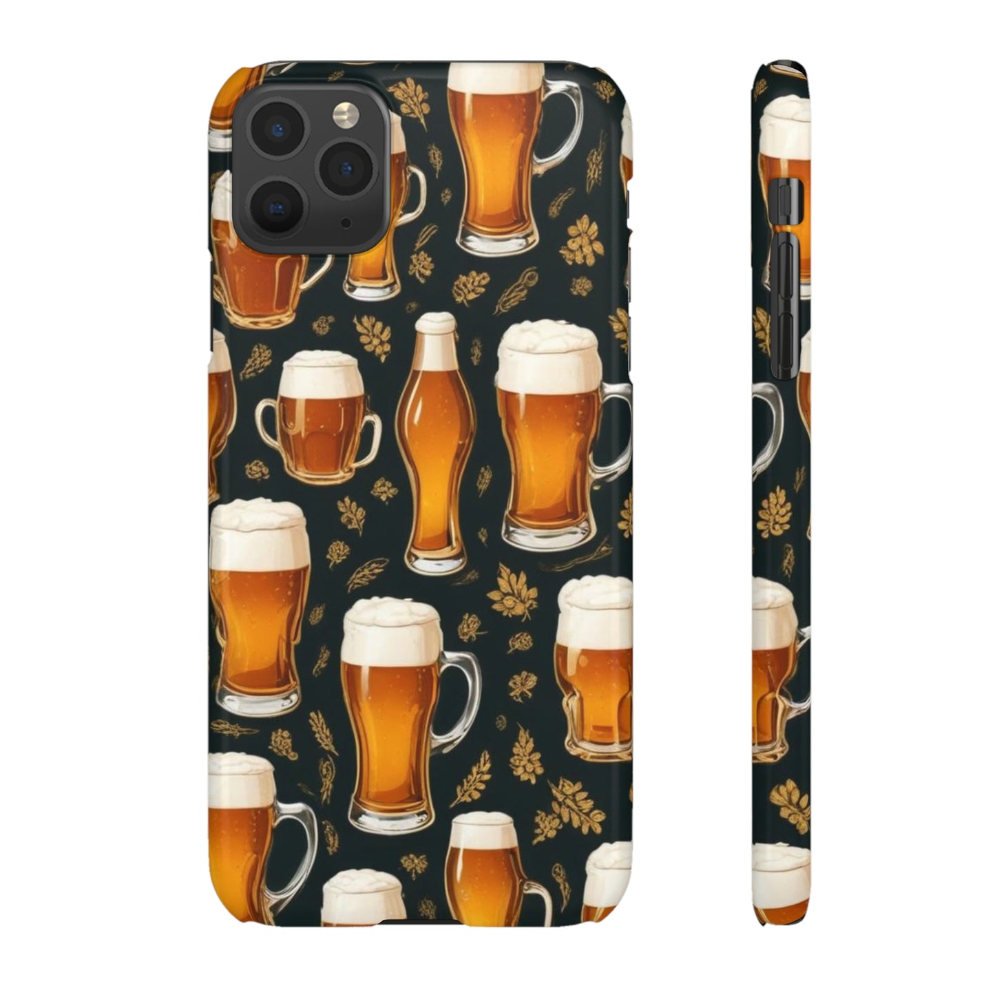 Beer Pattern Snap Cases