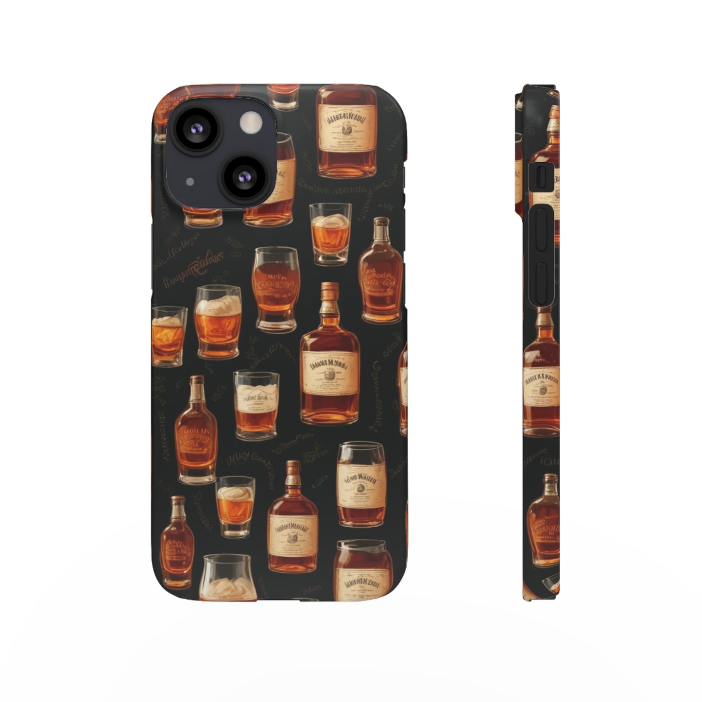 Whiskey Pattern Snap Cases