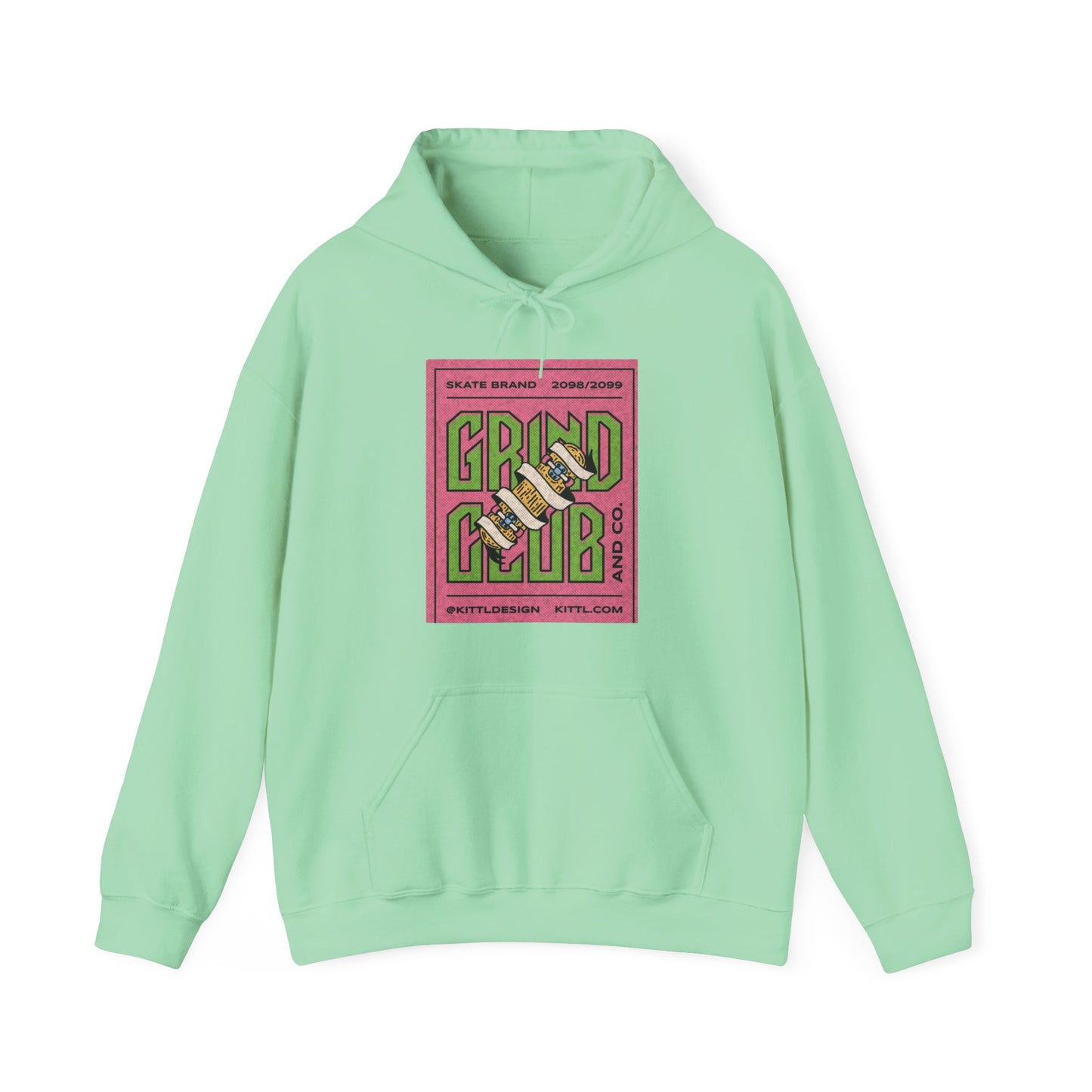 Grind Club  Unisex Heavy Blend™ Hooded Sweatshirt