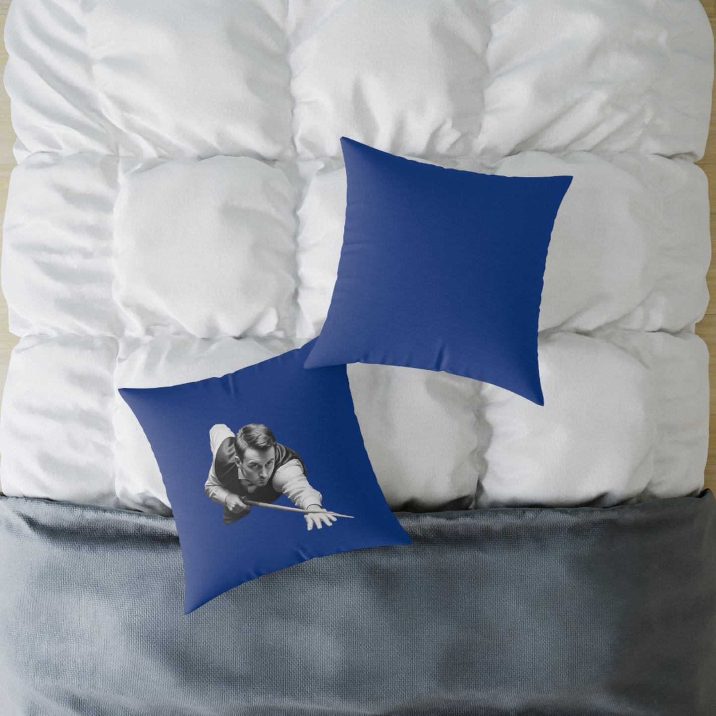 Snooker Square Poly Canvas Pillow
