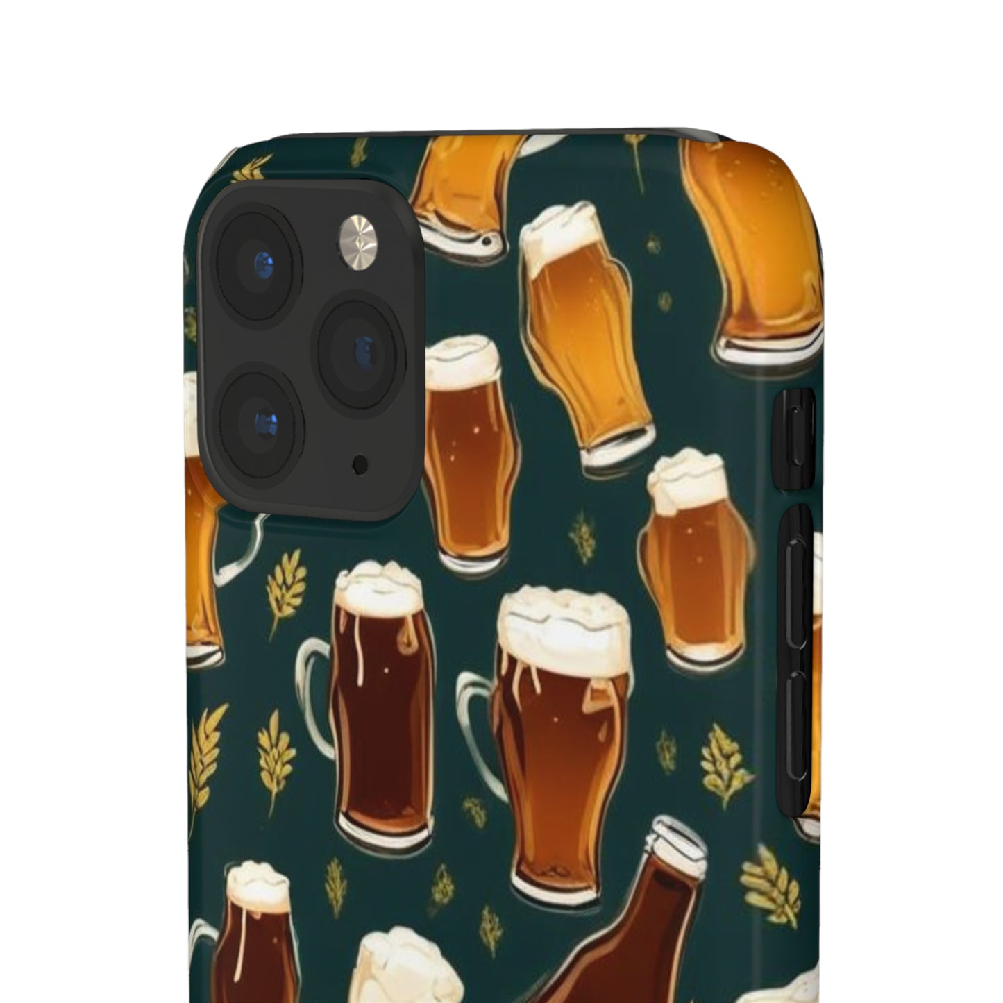 Beer Pattern Snap Cases