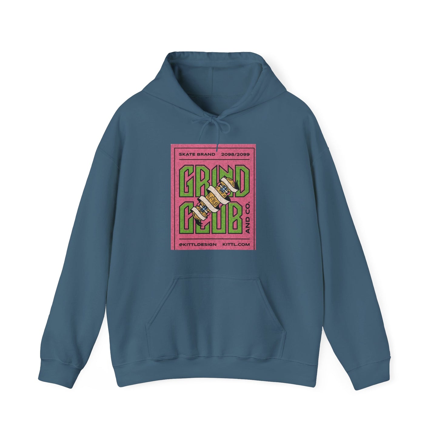 Grind Club  Unisex Heavy Blend™ Hooded Sweatshirt