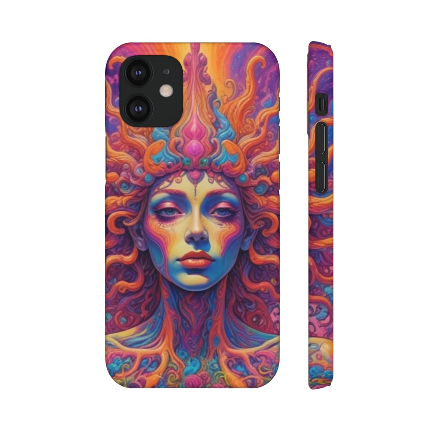 Trippy Pattern Snap Cases