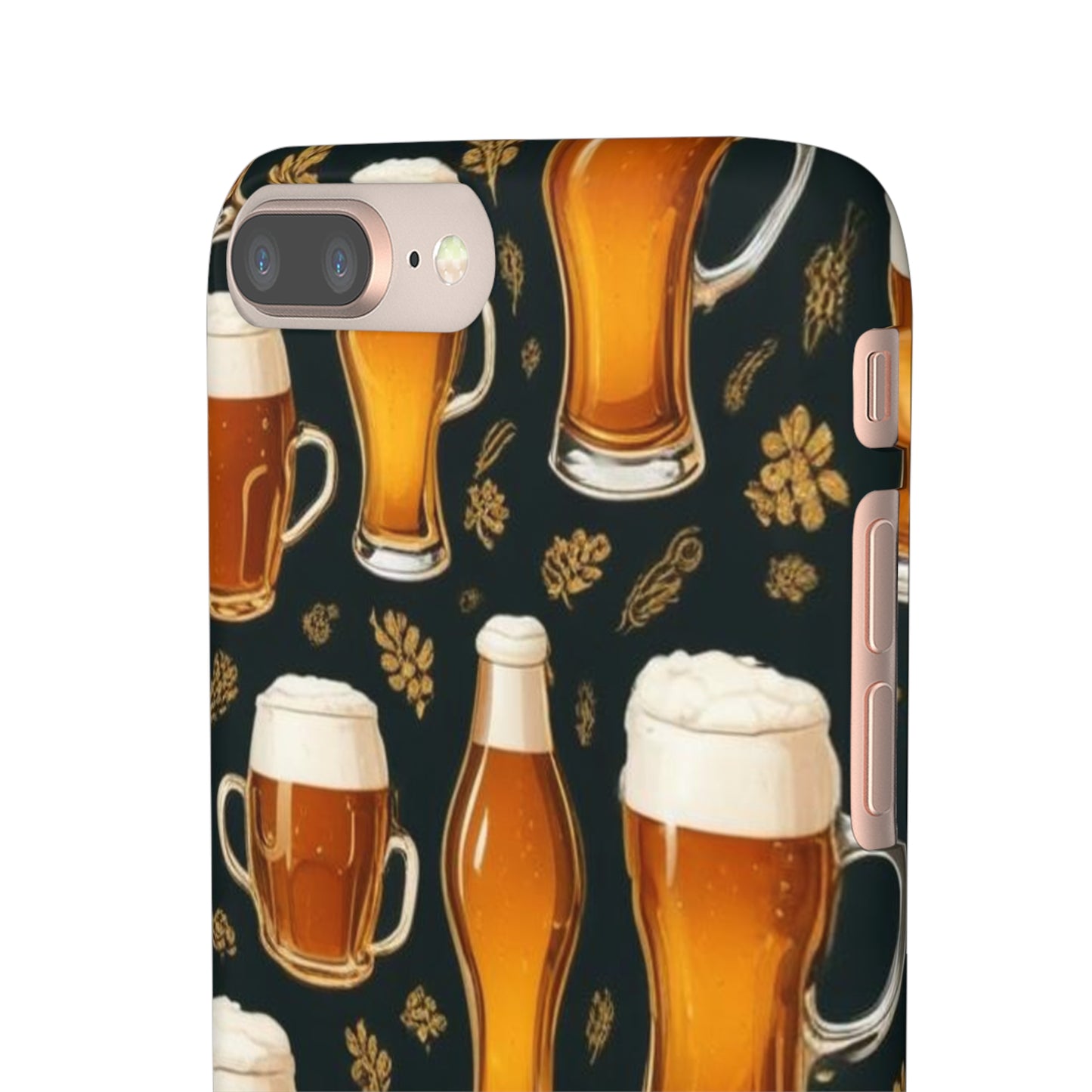 Beer Pattern Snap Cases