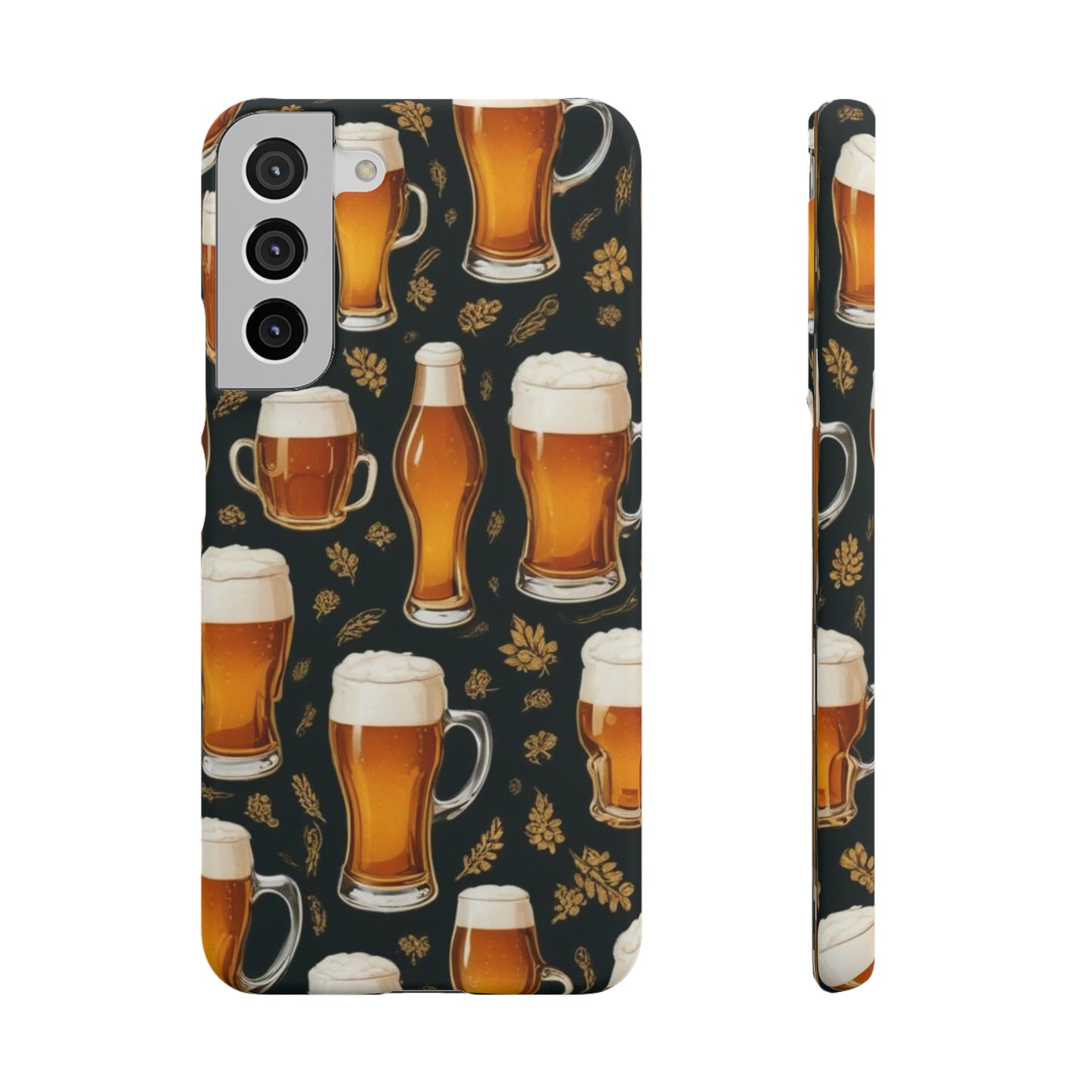 Beer Pattern Snap Cases