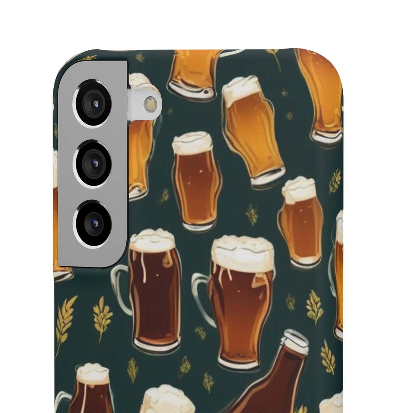 Beer Pattern Snap Cases