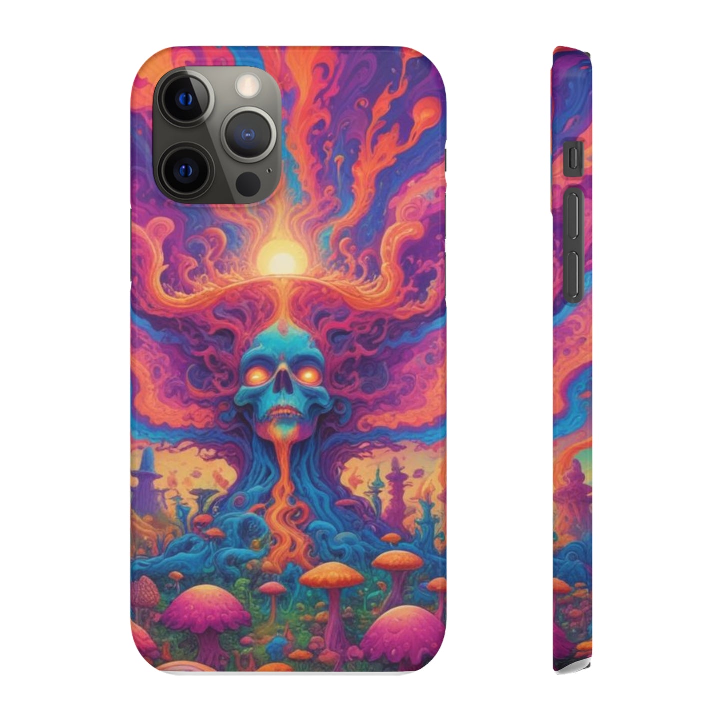 Trippy Pattern Snap Cases