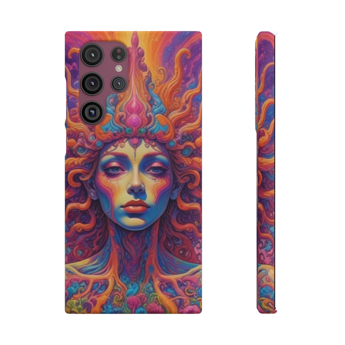 Trippy Pattern Snap Cases