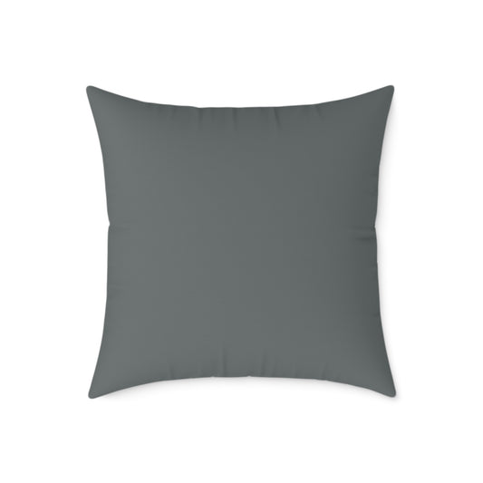 Surfing Square Poly Canvas Pillow