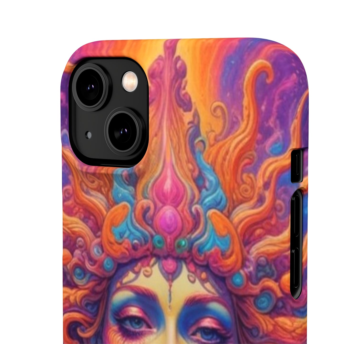 Trippy Pattern Snap Cases