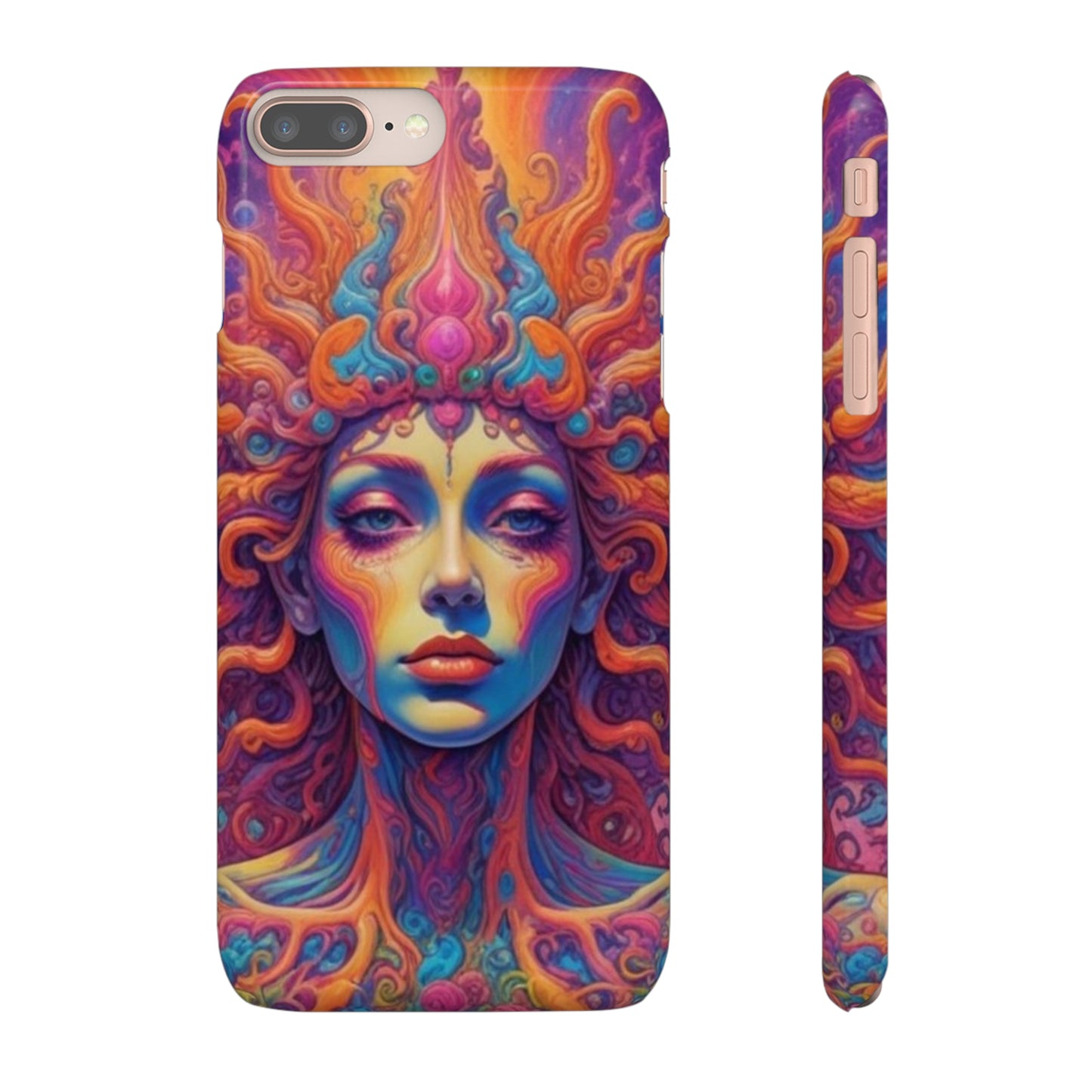 Trippy Pattern Snap Cases