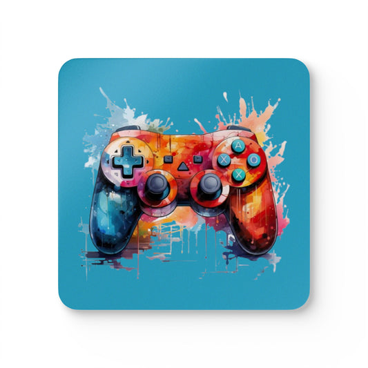 Gaming Corkwood Coaster Set