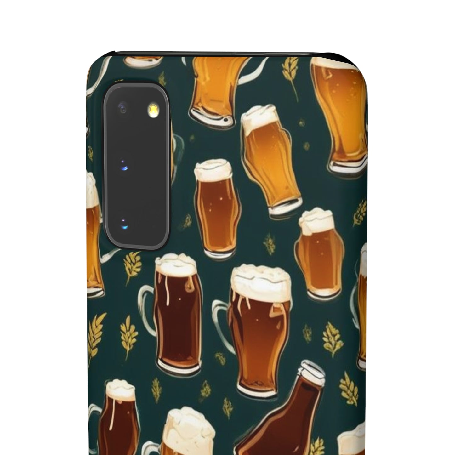 Beer Pattern Snap Cases