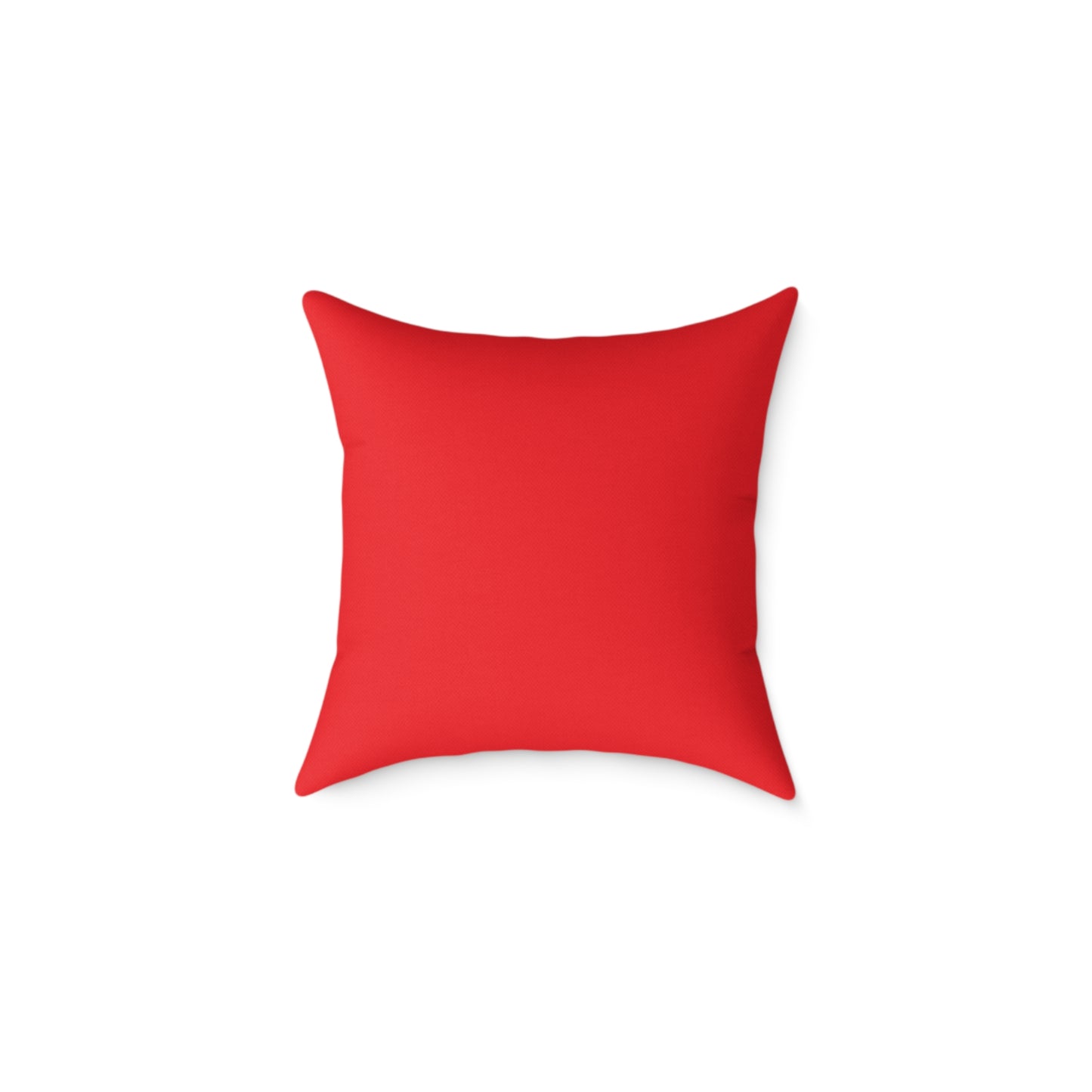 American Football Square Poly Canvas Pillow