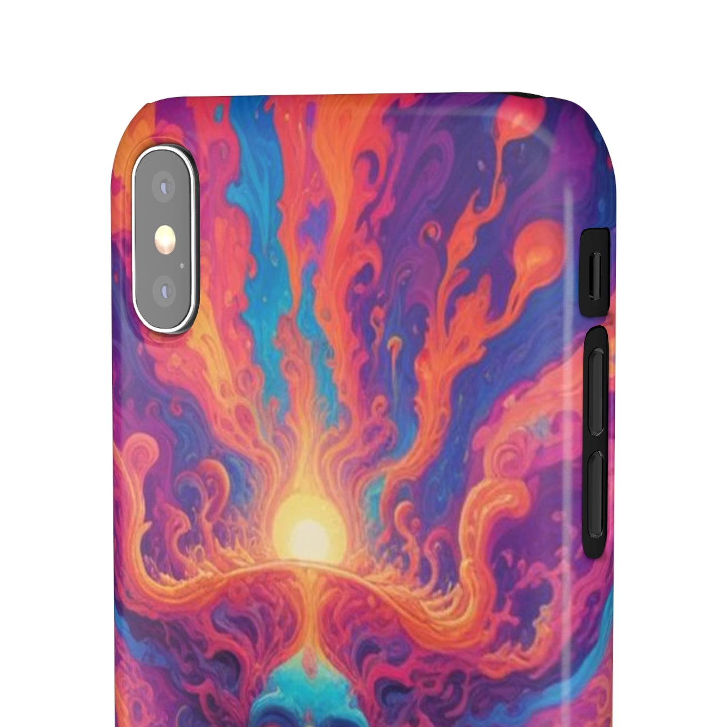 Trippy Pattern Snap Cases