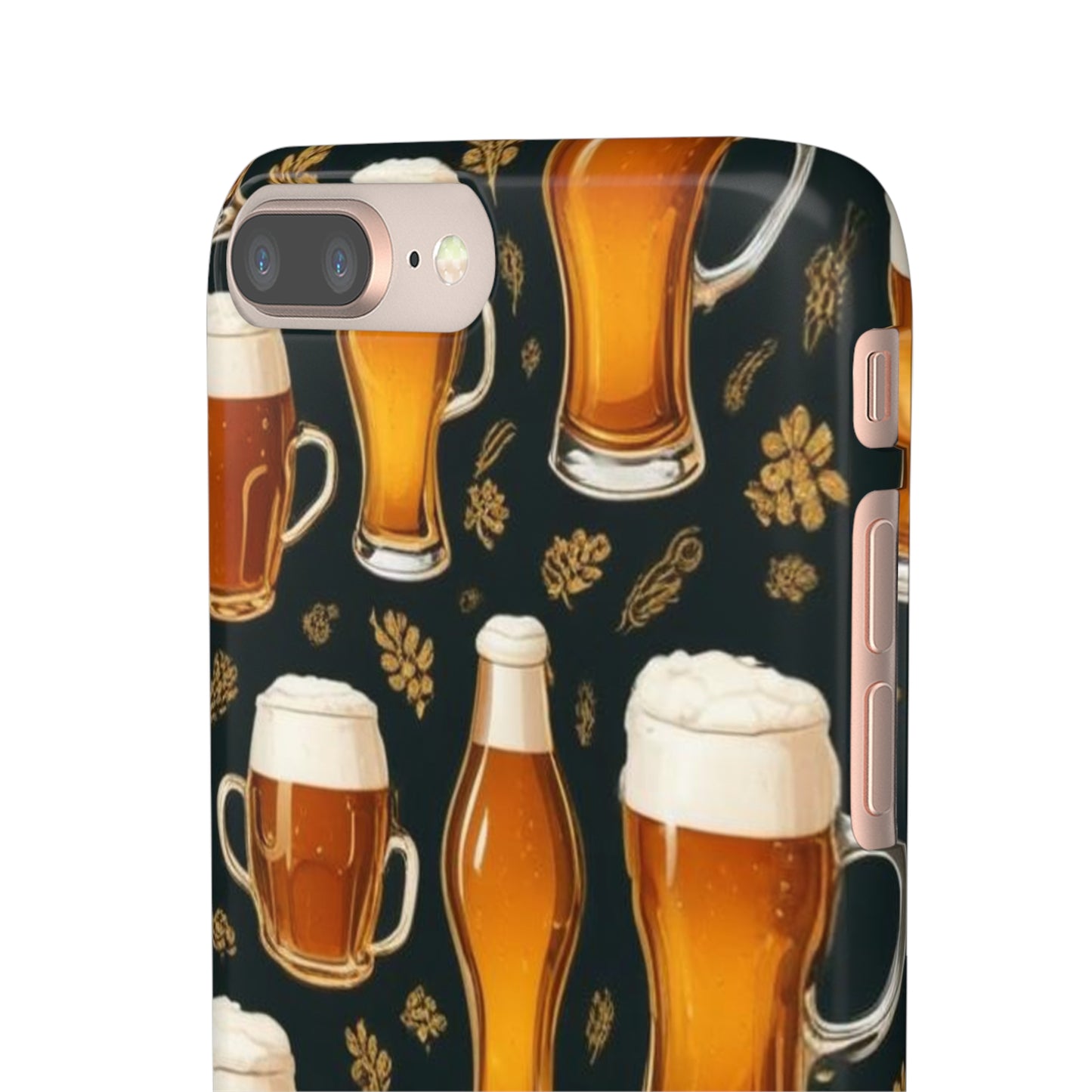 Beer Pattern Snap Cases