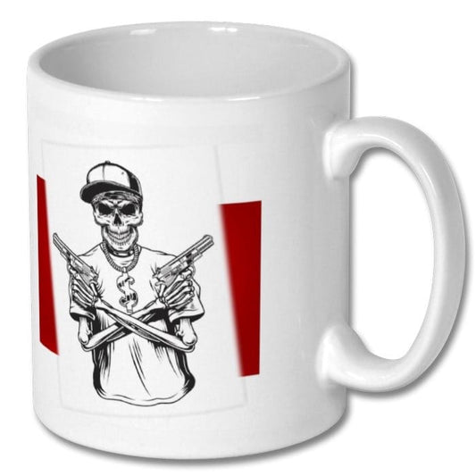 11oz mug is made of brilliant white ceramic material with AAA+ Personalised Mug