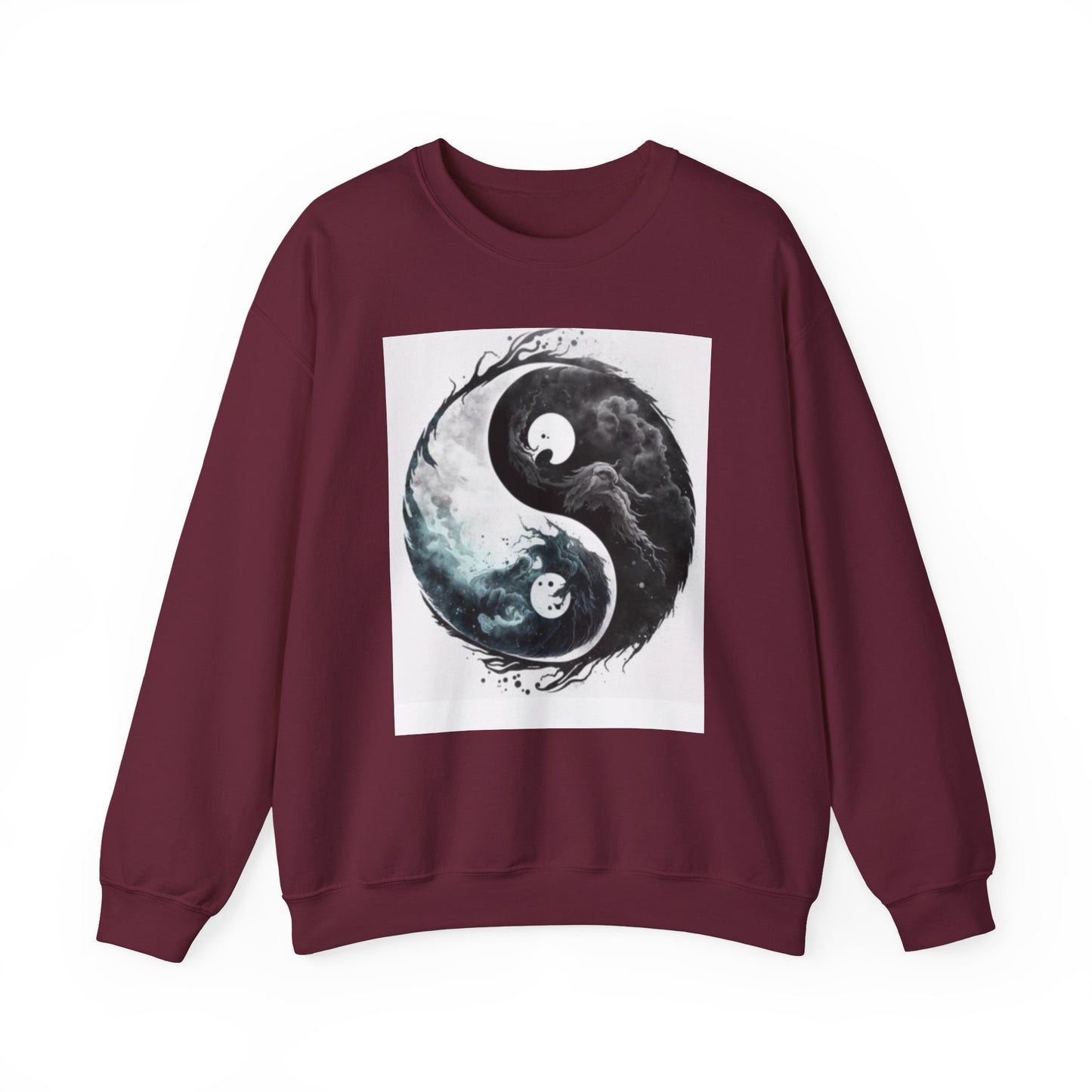 Ying Yang Unisex Heavy Blend™ Crewneck Sweatshirt