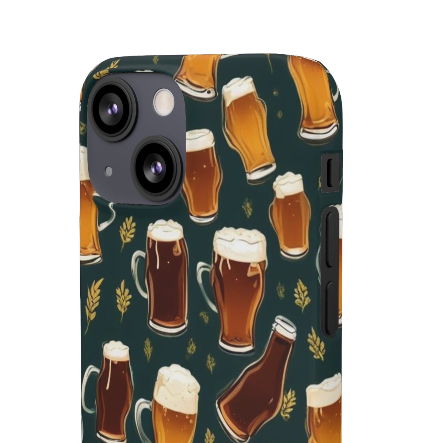 Beer Pattern Snap Cases