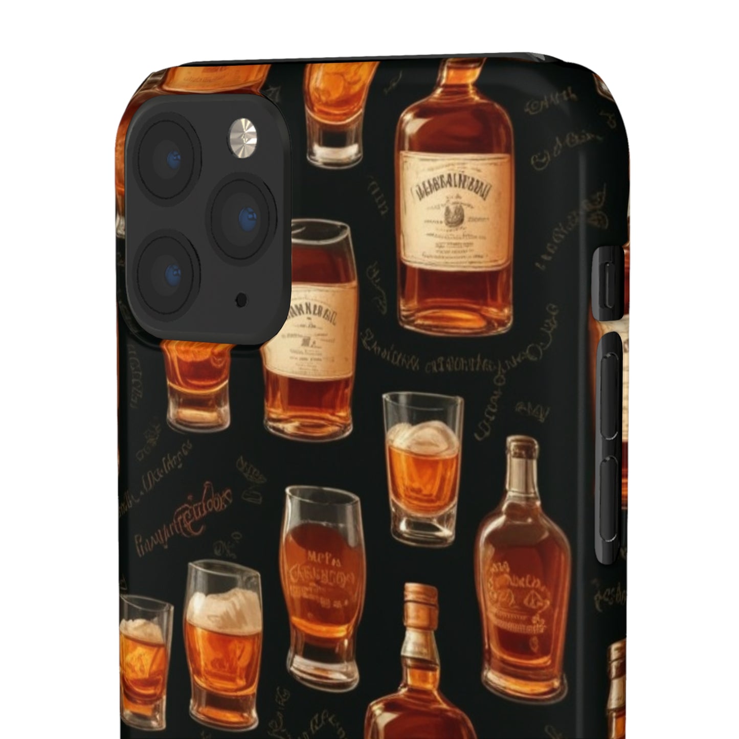 Whiskey Pattern Snap Cases