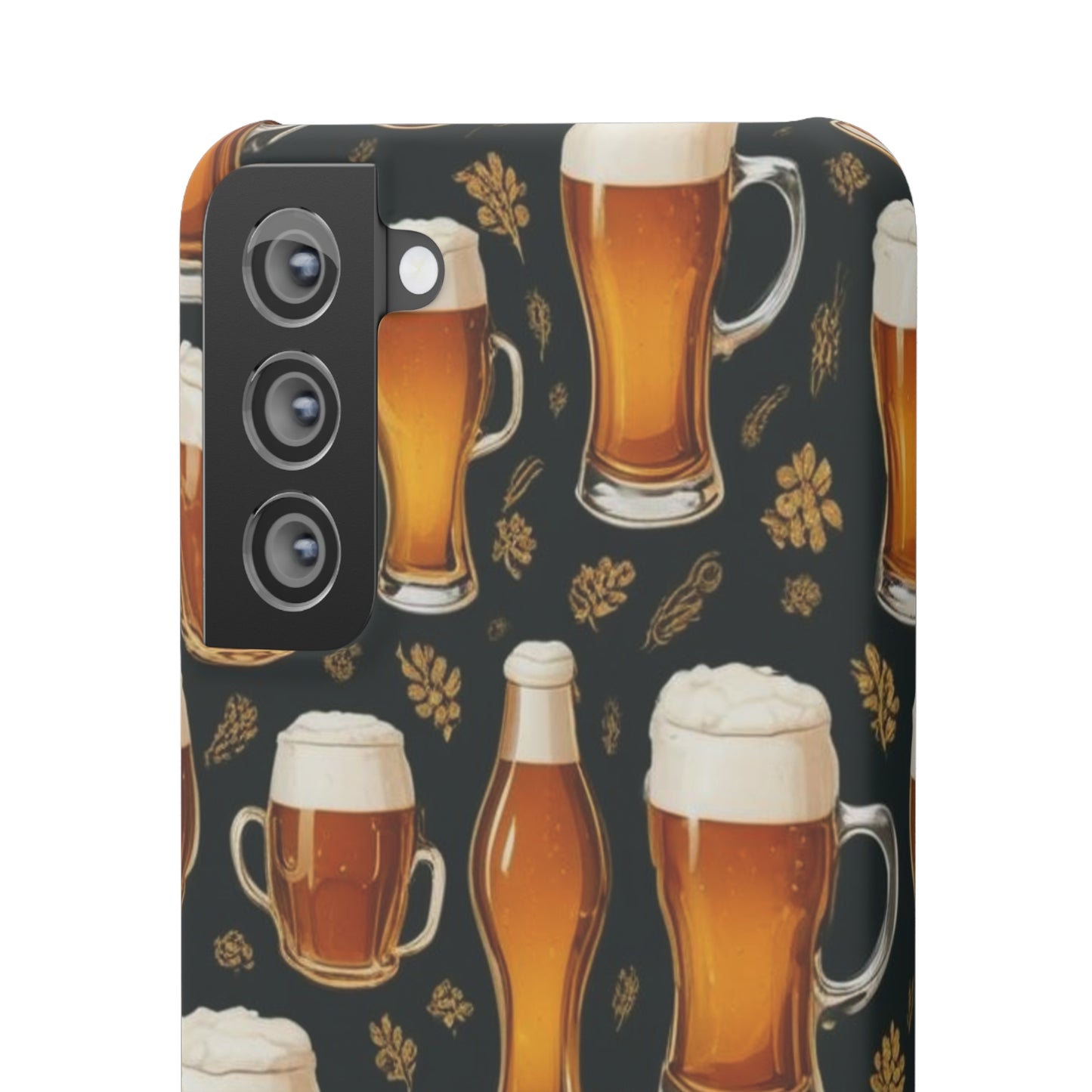 Beer Pattern Snap Cases