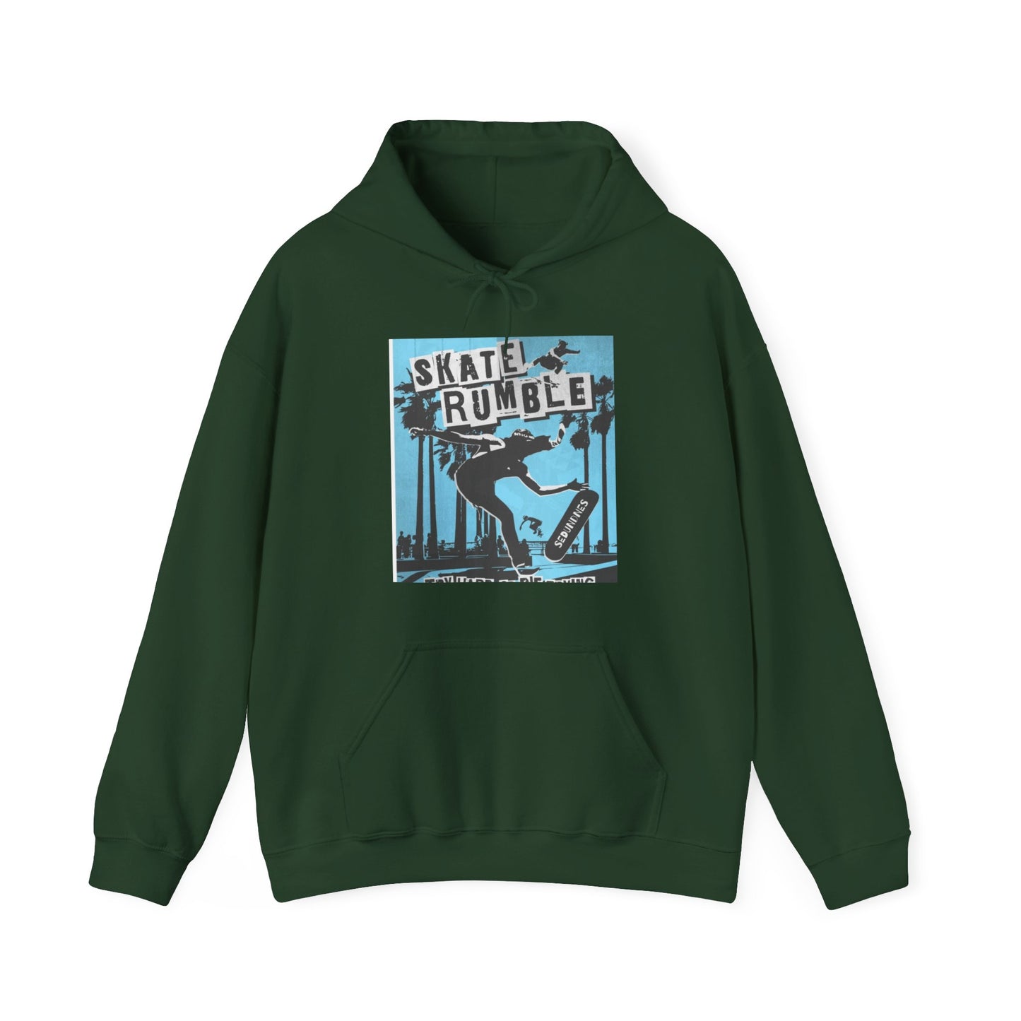 Skate rumble Unisex Heavy Blend™ Hooded Sweatshirt