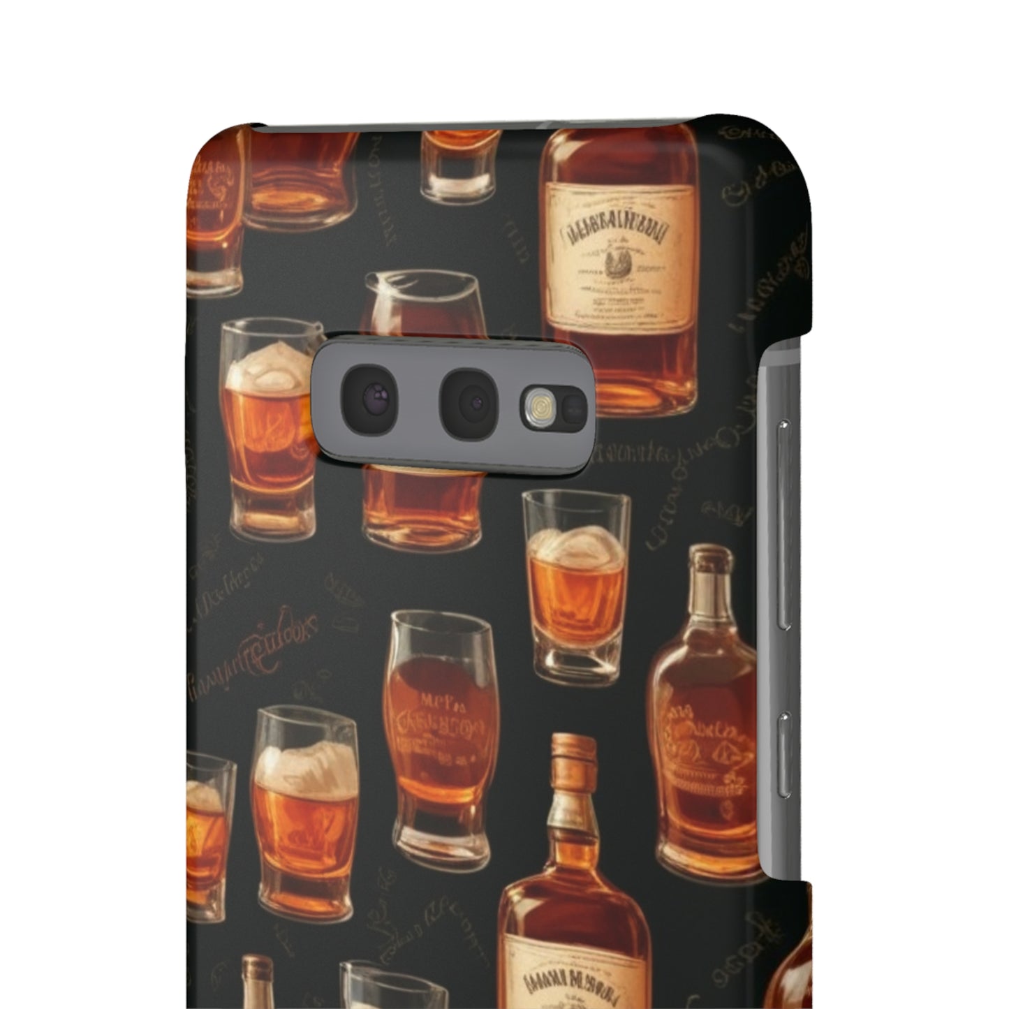 Whiskey Pattern Snap Cases