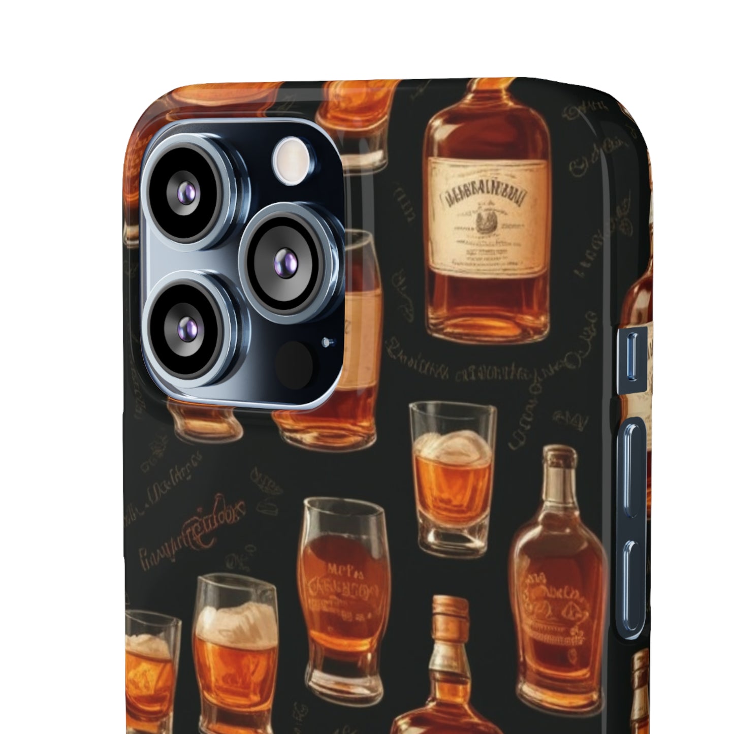 Whiskey Pattern Snap Cases