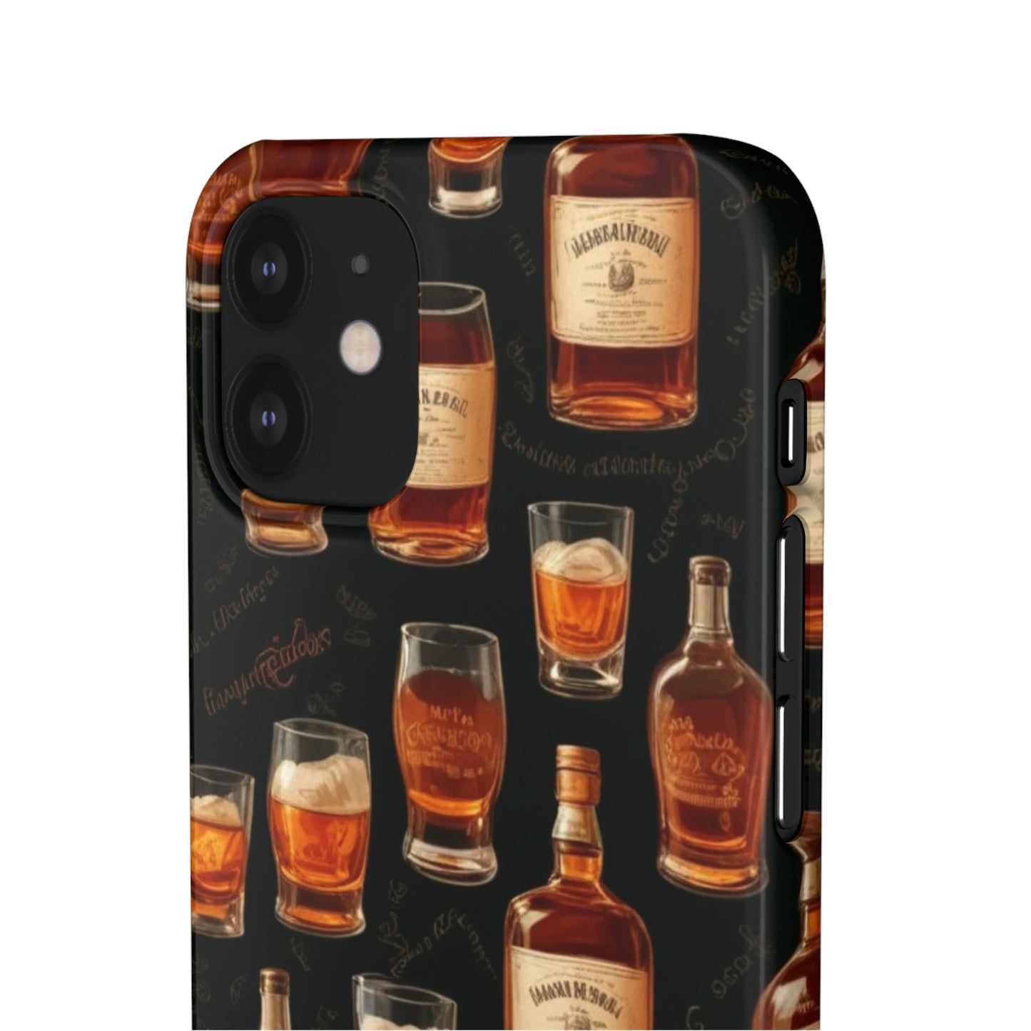 Whiskey Pattern Snap Cases