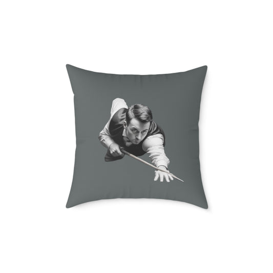 Snooker Square Poly Canvas Pillow