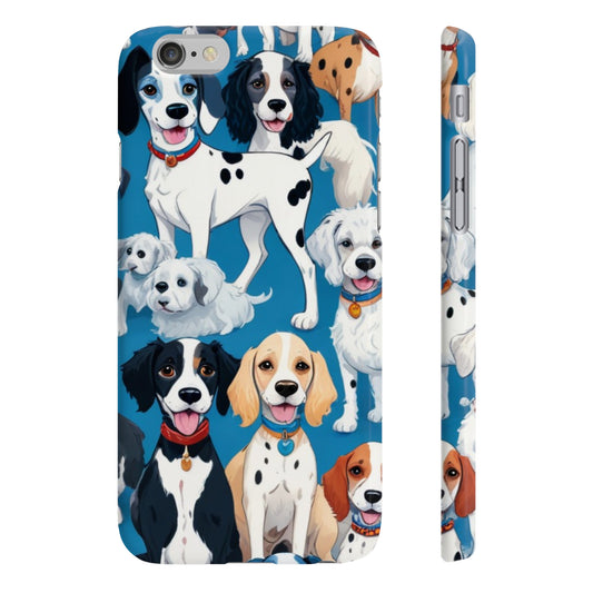 Plenty Of Dogs Wpaps Slim Phone Cases