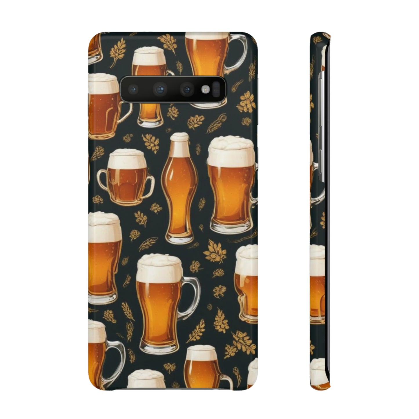 Beer Pattern Snap Cases