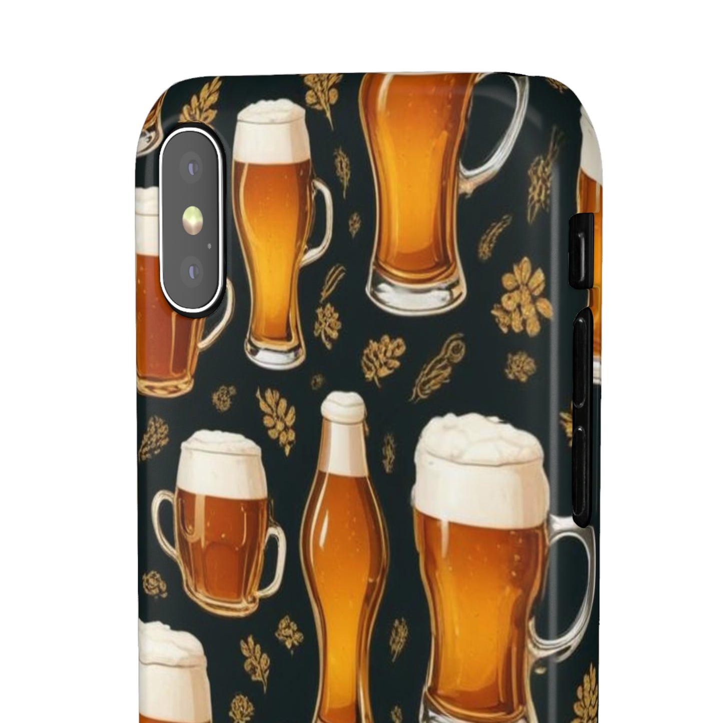 Beer Pattern Snap Cases
