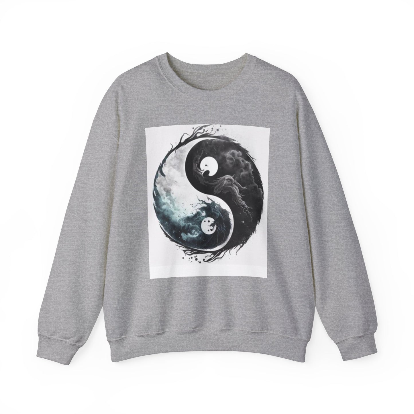 Ying Yang Unisex Heavy Blend™ Crewneck Sweatshirt