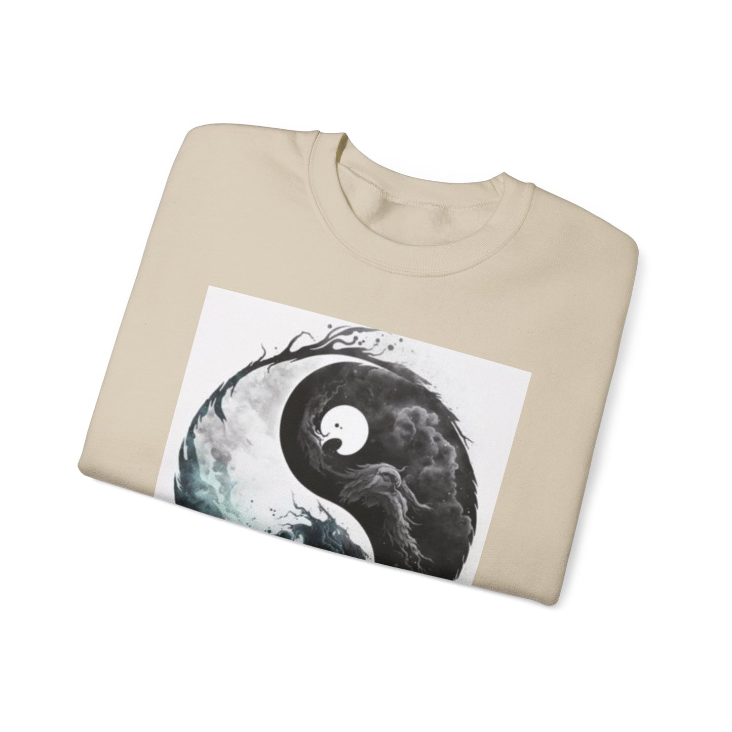 Ying Yang Unisex Heavy Blend™ Crewneck Sweatshirt